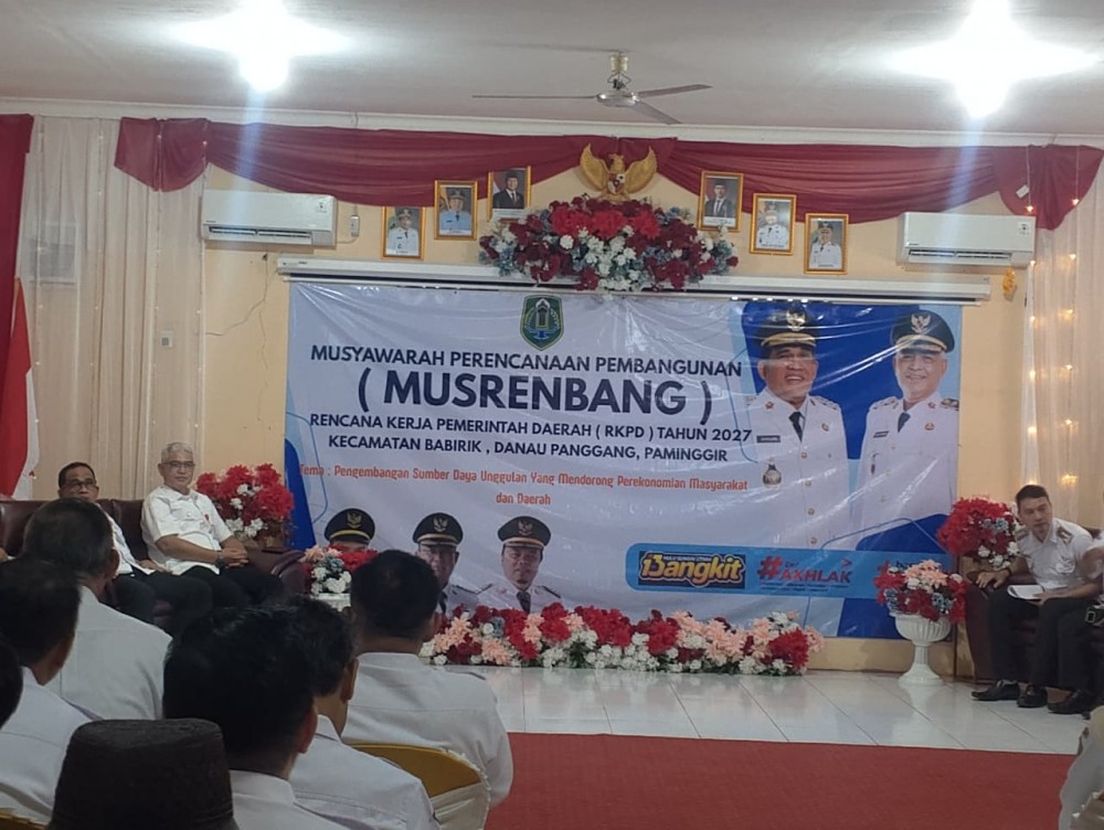 MUSRENBANG RENCANA KERJA PEMERINTAH DAERAH TAHUN 2027