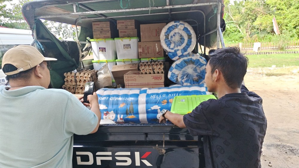PENGAMBILAN BANTUAN ATENSI BAGI PEMERLU ATENSI SOSIAL (PAS) SENTRA BUI LUHUR BANJARBARU DI DINAS SOSIAL AMUNTAI
