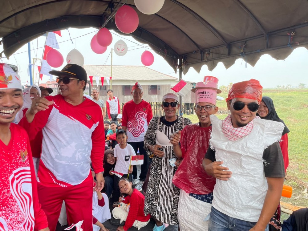LOMBA JALAN SEHAT MEMERIAHKAN HARI KEMERDEKAAN INDONESIA YANG KE 81